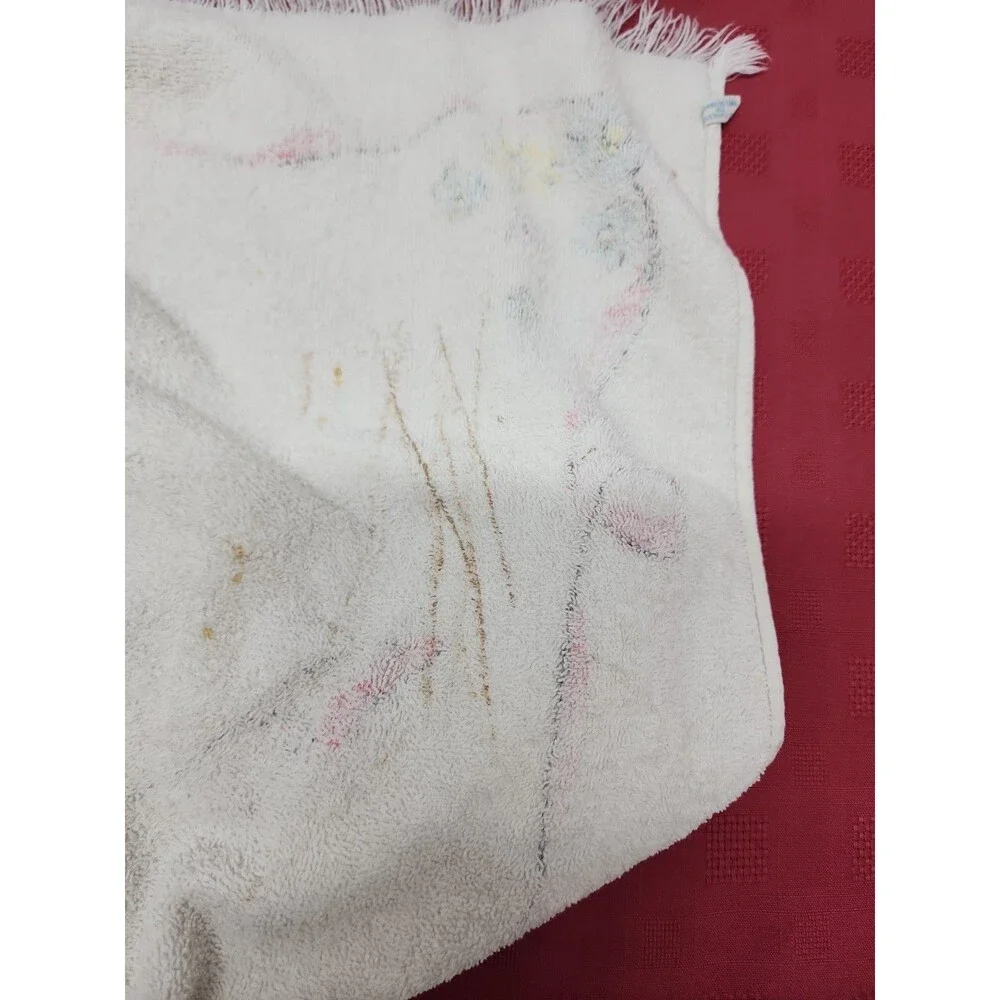 Vintage Cannon Ballerina Bath Towel 100% Cotton 22 Inch X 39 Inch 1960's READ